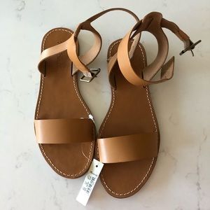 NWT Madewell Boardwalk Sandals